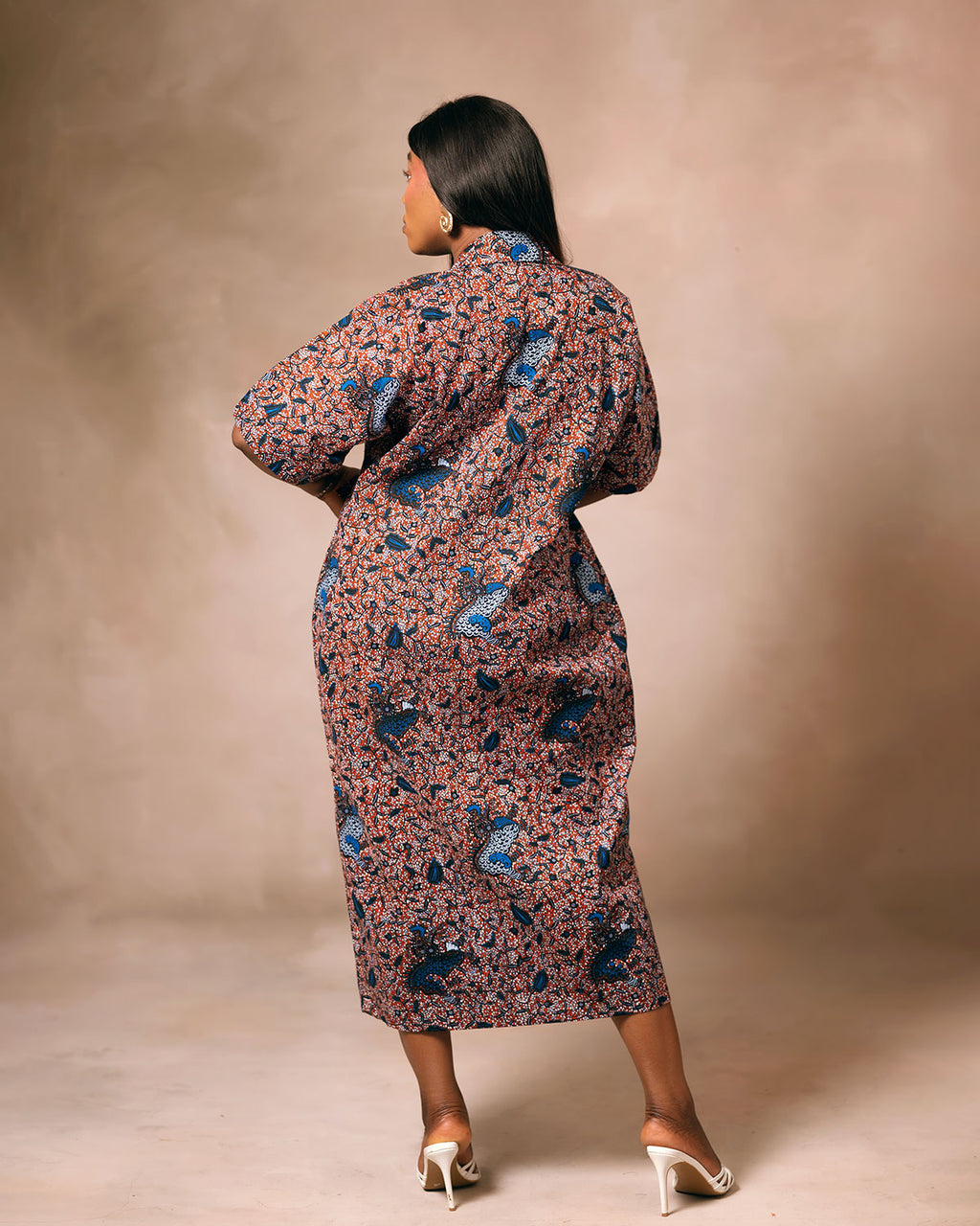 Kaftan Shirt Dress