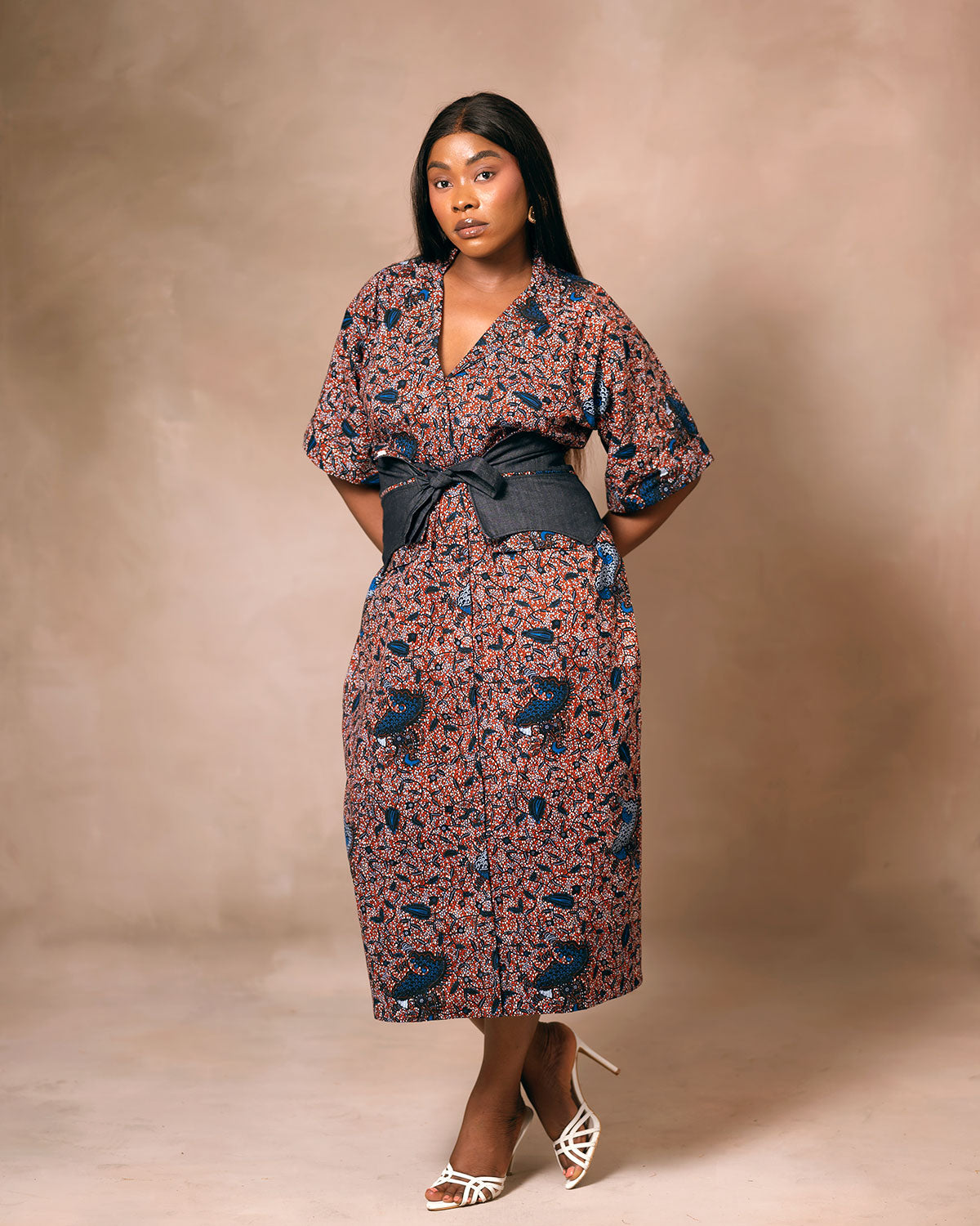 Kaftan Shirt Dress